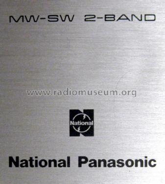 National Panasonic MW-SW 2-Band Radio R-218W; Panasonic, (ID = 2808781) Radio