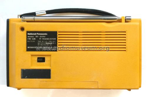 National Panasonic RF-519 V; Panasonic, (ID = 2276279) Radio