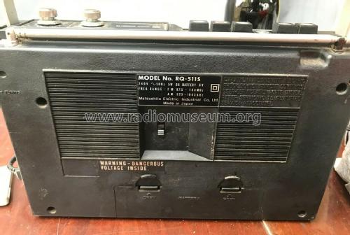 National Panasonic RQ-511S; Panasonic, (ID = 2586608) Radio