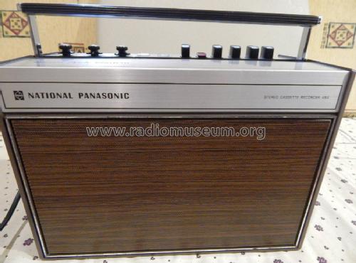 National Panasonic Stereo Cassette Recorder 464 RS-464S; Panasonic, (ID = 1731939) Enrég.-R