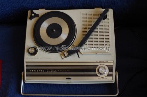 National 3 Speed Phonograph ; Panasonic, (ID = 1601697) R-Player