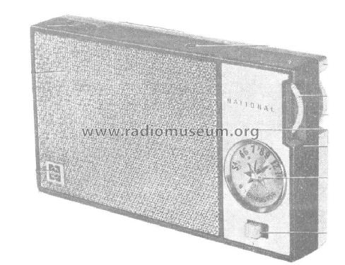 National T-12 ; Panasonic, (ID = 1725015) Radio