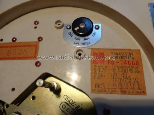 National Transistor Phonograph FG-740DU; Panasonic, (ID = 1787175) R-Player