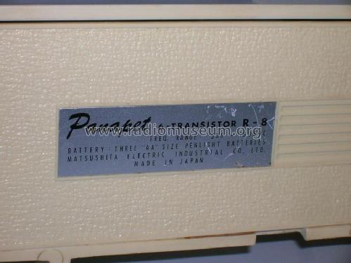 Panapet 6 Transistor R-8; Panasonic, (ID = 1798183) Radio