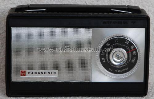 Panasonic 7 Transistor Super 7 R-1157; Panasonic, (ID = 2253370) Radio