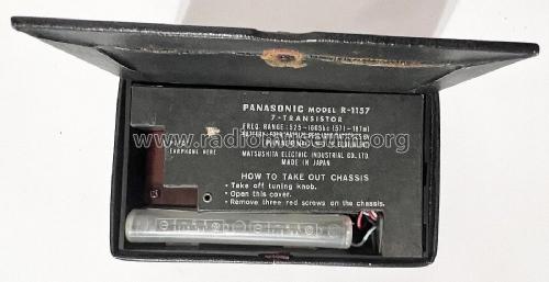 Panasonic 7 Transistor Super 7 R-1157; Panasonic, (ID = 2902680) Radio