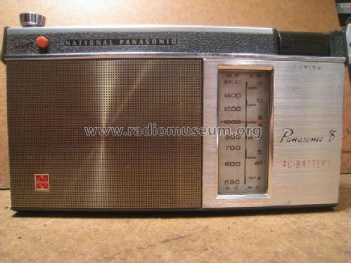 Panasonic 8 2-Band 8 Transistor R-205HB; Panasonic, (ID = 1791039) Radio
