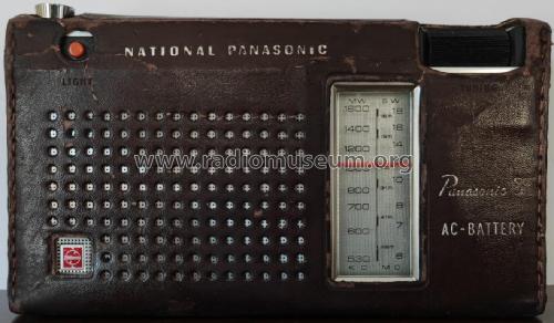 Panasonic 8 AC-Battery - 2-Band 8-Transistor R-205JB; Panasonic, (ID = 2773916) Radio