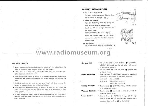 Panasonic 8 R-807H; Panasonic, (ID = 2581556) Radio