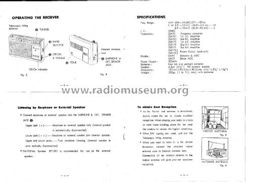 Panasonic 8 R-807H; Panasonic, (ID = 2581557) Radio