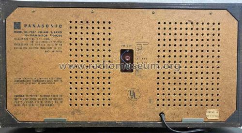 Panasonic FM-AM 2-Band 10-Transistor RE-7257 ; Panasonic, (ID = 2775394) Radio