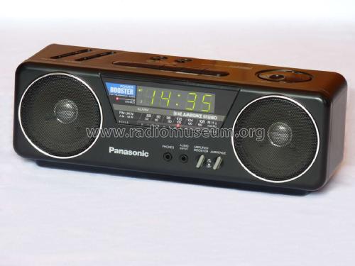 Panasonic - FM-AM-FM Stereo Clock Radio RC-X210; Panasonic, (ID = 2532327) Radio