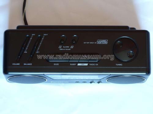 Panasonic - FM-AM-FM Stereo Clock Radio RC-X210; Panasonic, (ID = 2532331) Radio