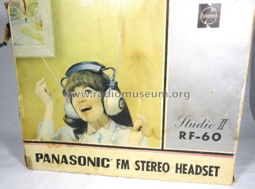 Panasonic FM Stereo Headset Studio II RF-60; Panasonic, (ID = 2739103) Radio