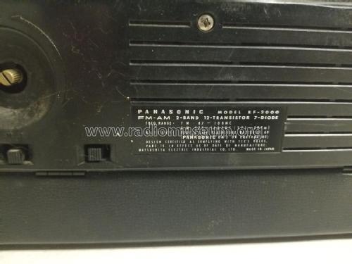 Panasonic Radar Matic RF-2000; Panasonic, (ID = 2825381) Radio