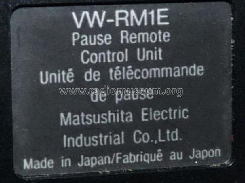 Pause Remote Control Unit VW-RM1E; Panasonic, (ID = 1891730) Microphone/PU