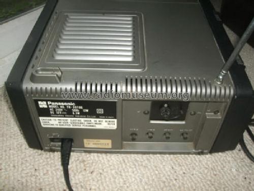 Portable B&W TV, FM/MW/AIR Radio TR-5010G; Panasonic, (ID = 1624485) TV Radio