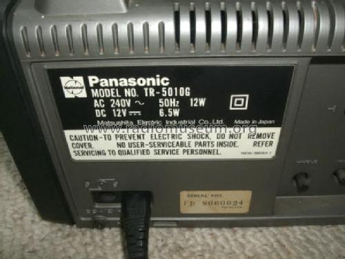 Portable B&W TV, FM/MW/AIR Radio TR-5010G; Panasonic, (ID = 1624489) TV Radio