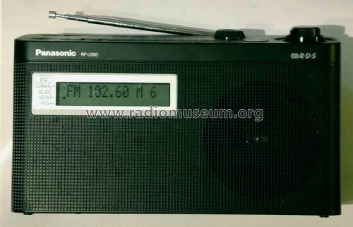 RDS Portable FM Radio RF-U300; Panasonic, (ID = 2591451) Radio