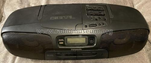 Portable Stereo CD System RX-DT501; Panasonic, (ID = 2823911) Radio