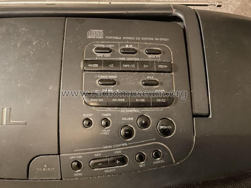 Portable Stereo CD System RX-DT501; Panasonic, (ID = 2823912) Radio