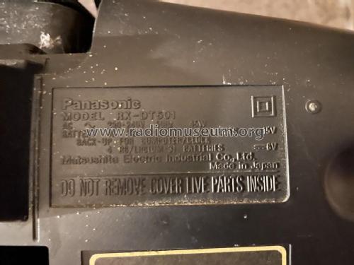 Portable Stereo CD System RX-DT501; Panasonic, (ID = 2823915) Radio