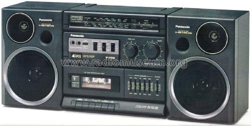 Portable Stereo Componenet System RX-CS780; Panasonic, (ID = 1996553) Radio
