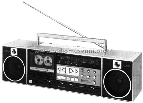 Portable Stereo Component System RX-C52L; Panasonic, (ID = 1873741) Radio