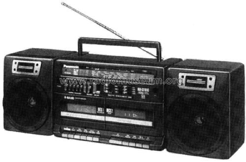 Portable Stereo Component System RX-CT810; Panasonic, (ID = 1873801) Radio