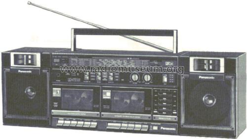 Portable Stereo Component System RX-CW30L; Panasonic, (ID = 1965407) Radio