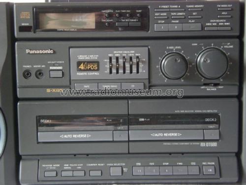 Portable Stereo Component System RX-DT680; Panasonic, (ID = 2375992) Radio