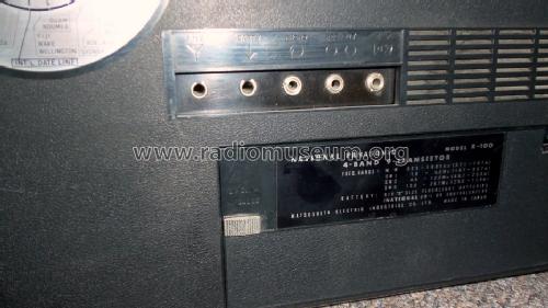 National Panasonic Hi-Fi Sound Deluxe 4-Band 9-Transistor R-100; Panasonic, (ID = 1560282) Radio