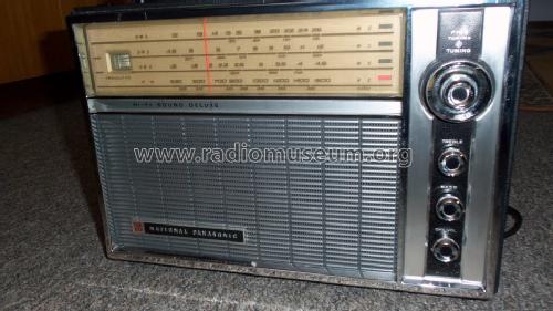 National Panasonic Hi-Fi Sound Deluxe 4-Band 9-Transistor R-100; Panasonic, (ID = 1560370) Radio