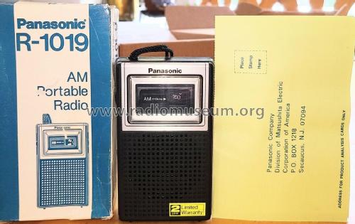 R-1019; Panasonic, (ID = 2825458) Radio