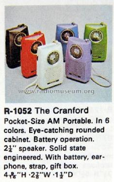Cranford R-1052; Panasonic, (ID = 2015796) Radio