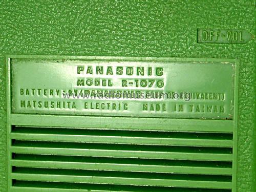 R-1070; Panasonic, (ID = 2346452) Radio