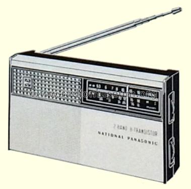 2-Band 8-Transistor R-211 J; Panasonic, (ID = 2622121) Radio