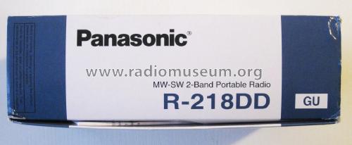 Panasonic MW-SW 2-Band Portable Radio R-218DD; Panasonic, (ID = 2716549) Radio
