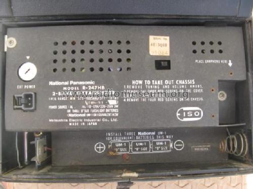 R-247HB; Panasonic, (ID = 2750750) Radio