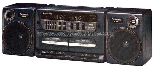 Radio Recorder RX-CT 820; Panasonic, (ID = 2008841) Radio