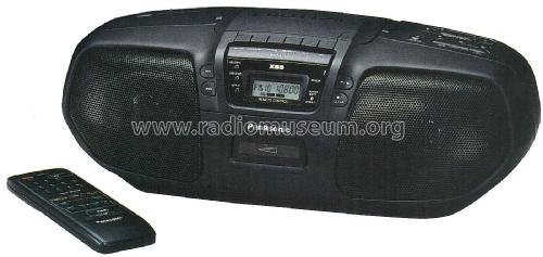 Tragbare Stereo Anlage mit CD Spieler RX-DS 25; Panasonic, (ID = 2011506) Radio