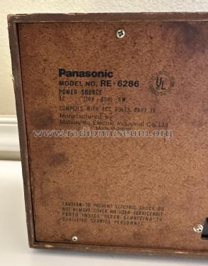RE-6286; Panasonic, (ID = 2824057) Radio