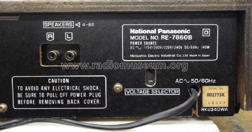 RE-7860B; Panasonic, (ID = 1780321) Radio