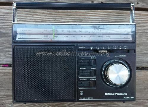 National Panasonic FM-AM 2 Band RF569B; Panasonic, (ID = 2652282) Radio