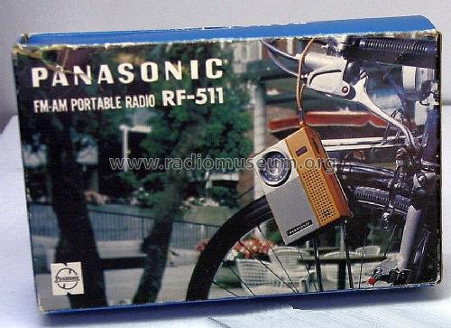 Panasonic 2 Band FM - AM RF-511; Panasonic, (ID = 1578741) Radio