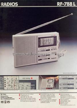 RF-788L; Panasonic, (ID = 1896598) Radio