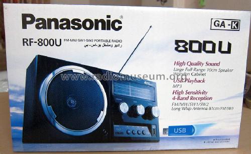 Radio Panasonic RF-800UEE1-K Consumer Electronics Portable Audio