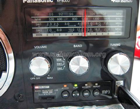 RF-800U; Panasonic, (ID = 1721586) Radio