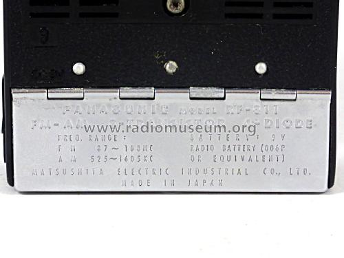 RF-811; Panasonic, (ID = 2653155) Radio