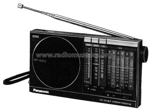 RF-B20L; Panasonic, (ID = 1861691) Radio